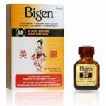 Bigen | Permanent Powder Hair Colour (6g) (58 Black Brown)