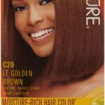 Creme Of Nature Light Golden Brown Moisture Rich Hair Color C20