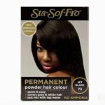 Sta-Sof-Fro Permanent Powder Hair Colour Jet Black 73