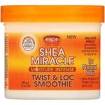 AFRICAN PRIDE SHEA BUTTER LOCK & SMOOTHIE 12OZ